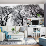 custom-mural-wallpaper-papier-peint-papel-de-parede-wall-decor-ideas-for-bedroom-living-room-dining-room-wallcovering-black-and-white-riverside-trees