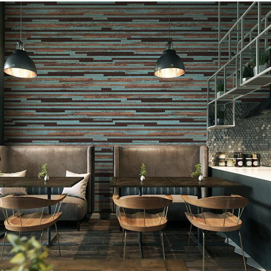 blue-brown-green-modern-dark-wood-horizontal-stripes-vinyl-wallpaper-roll-rustic-colored-wood-designed-wall-paper-for-backdrop