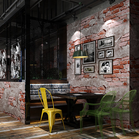 brick-pattern-wallpaper-retro-nostalgic-gray-cement-brick-wall-industrial-wind-cafe-restaurant-background-decor-vinyl-wallpaper
