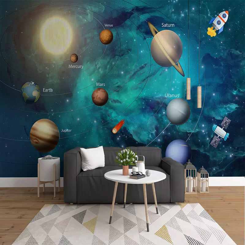 childrens-room-hand-painted-space-universe-moon-background-custom-3d-photo-wallpaper-volume-romantic-living-room-sofa-3d-mural