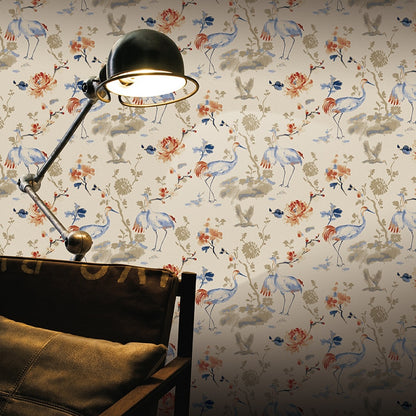 chinese-rustic-birds-flowers-wall-papers-home-decor-crowned-crane-wallpaper-roll-for-living-room-walls-papel-mural-papier-peint