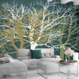 custom-mural-wallpaper-papier-peint-papel-de-parede-wall-decor-ideas-for-bedroom-living-room-dining-room-wallcovering-Retro-Minimalist-Hand-Drawn-Big-Tree