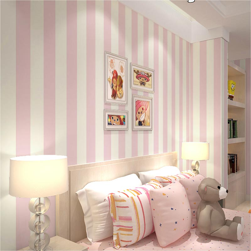 wallpaper-kids-room-cozy-bedroom-wallcovering-girl's-room