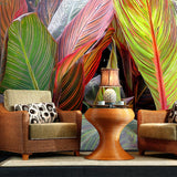 custom-3d-large-mural-bedroom-living-room-sofa-tv-wallpaper-hand-painted-tropical-rainforest-banana-leaf-non-woven-photo-mural