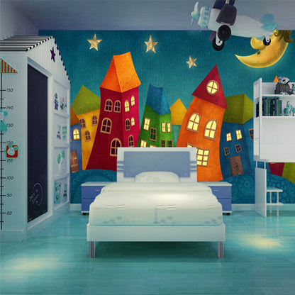 custom-3d-mural-wallpaper-cartoon-castle-childrens-room-large-wall-painting-bedroom-non-woven-wallpaper-murales-de-pared-3d