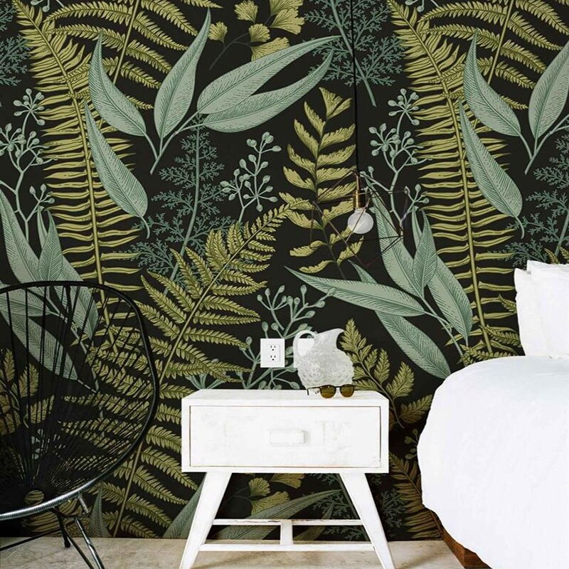 custom-3d-mural-wallpaper-for-bedroom-walls-home-decor-tropical-fern-plant-green-leaves-living-room-kitchen-waterproof-wallpaper-papier-peint