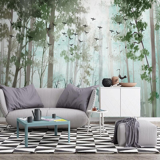 custom-3d-mural-wallpaper-modern-forest-elk-living-room-tv-sofa-background-wall-painting-nordic-style-home-decor-papel-de-parede-papier-peint