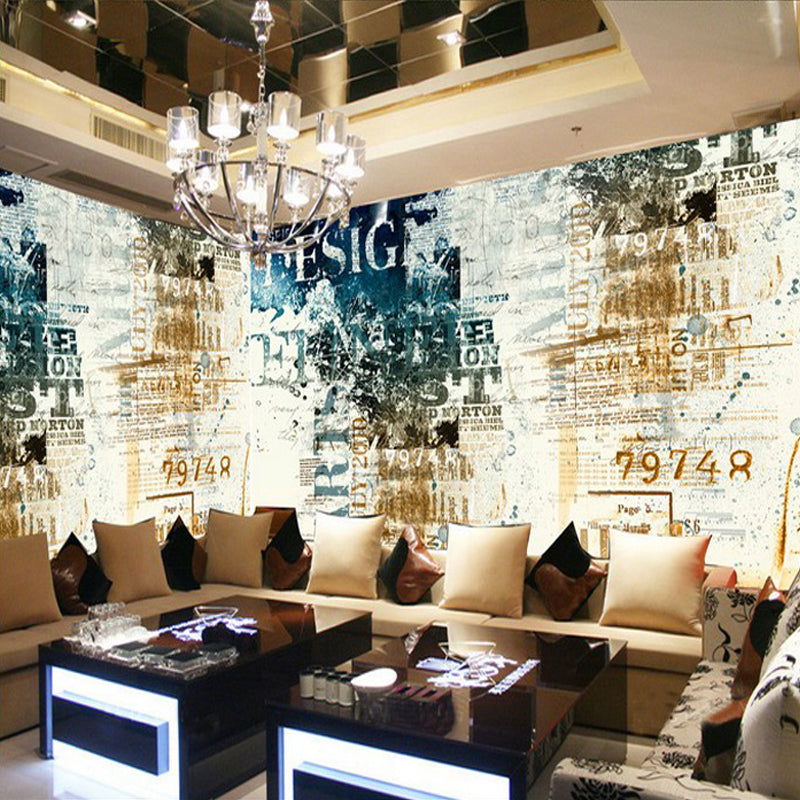 Custom 3D Mural Wallpaper Living Room KTV Bar Cafe Backdrop | BVM Home