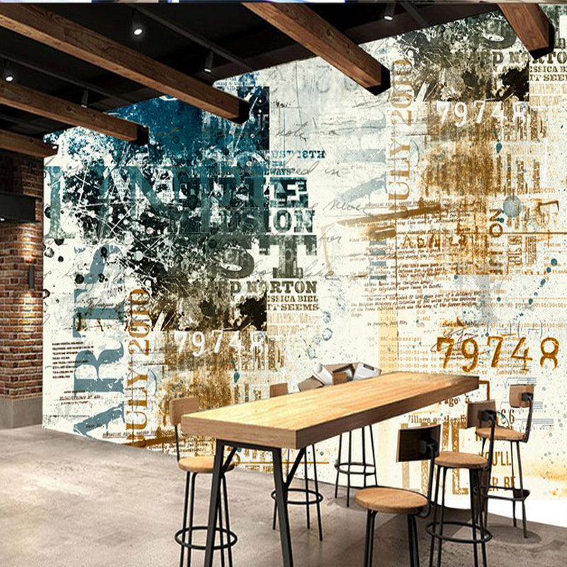 Custom 3D Mural Wallpaper Living Room KTV Bar Cafe Backdrop | BVM Home