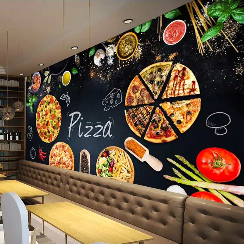 custom-3d-mural-wallpaper-wall-painting-personalized-pizza-shop-blackboard-photo-wall-paper-cafe-restaurant-backdrop-wall-decor-papier-peint