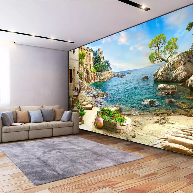 custom-3d-photo-wallpaper-castle-garden-sea-view-wall-painting-living-room-sofa-bedroom-wall-decoration-mural-papel-de-parede-3d