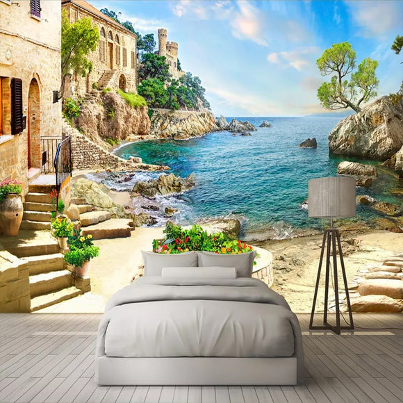 custom-3d-photo-wallpaper-castle-garden-sea-view-wall-painting-living-room-sofa-bedroom-wall-decoration-mural-papel-de-parede-3d