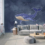 custom-3d-photo-wallpaper-decor-modern-fashion-watercolor-shark-constellation-creative-large-mural-for-children-room-bedroom-art