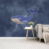 custom-3d-photo-wallpaper-decor-modern-fashion-watercolor-shark-constellation-creative-large-mural-for-children-room-bedroom-art