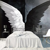 custom-3d-photo-wallpaper-mural-nordic-modern-creative-black-white-angel-wings-art-wall-painting-living-room-bedroom-home-decoration-papier-peint
