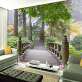 nature-landscape-wallpaper-sunshine-forest-bridge