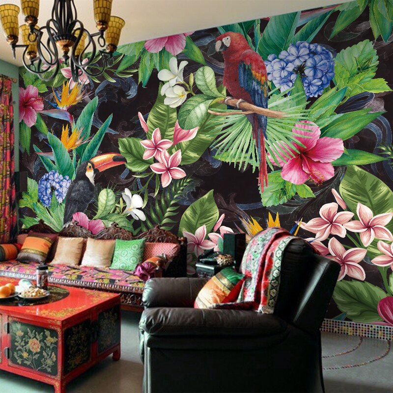 custom-3d-tropical-rain-forest-parrot-leaf-photo-mural-wallpaper-living-room-restaurant-cafe-bar-backdrop-wall-painting-frescoes