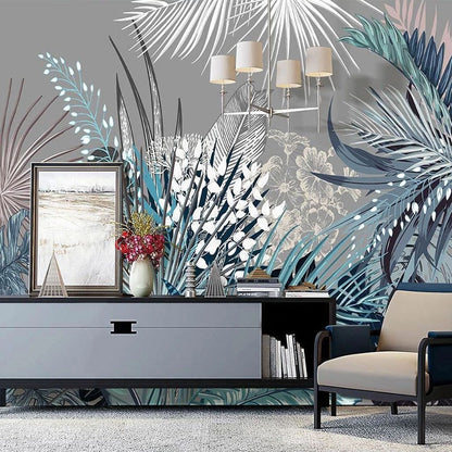 custom-3d-wall-mural-nordic-ins-hand-painted-retro-tropical-plant-palm-leaf-southeast-asian-indoor-background-wall-paper-fresco-papier-peint