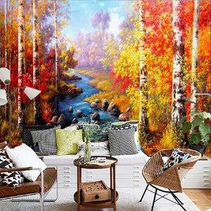custom-3d-wall-mural-wallpaper-birch-forest-oil-painting-bedroom-living-room-background-eco-friendly-non-woven-wallpaper-decor