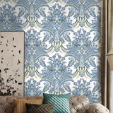 custom-mural-wallpaper-papier-peint-papel-de-parede-wall-decor-ideas-for-bedroom-living-room-dining-room-wallcovering-European-Style-Flower-Damascus-Pattern