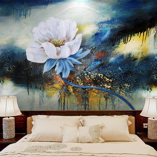 custom-mural-wallpaper-papier-peint-papel-de-parede-wall-decor-ideas-for-bedroom-living-room-dining-room-wallcovering-Retro-Abstract-Peony-Flower-Oil-Painting-Canvas-Wallpaper