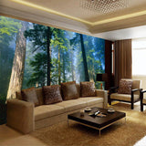 custom-3d-wall-murals-wallpaper-nature-fog-towering-trees-forest-sunshine-photo-wallpaper-living-room-mural-papel-de-parede-3d
