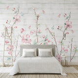 custom-3d-wallpaper-mural-modern-abstract-hand-painted-watercolor-cherry-blossom-wood-grain-butterfly-flowers-mural-living-room-fresco-papier-peint