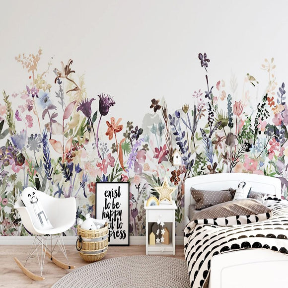 custom-3d-wallpaper-modern-simple-hand-painted-flowers-murals-living-room-tv-sofa-bedroom-nordic-style-home-decor-wall-stickers-papier-peint