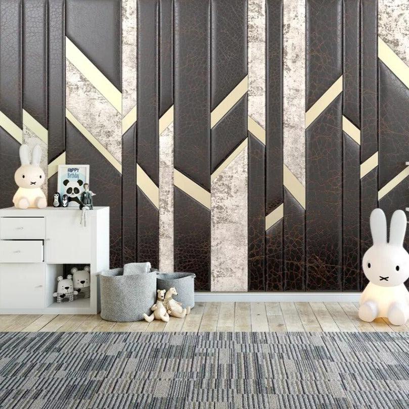 custom-mural-wallpaper-papier-peint-papel-de-parede-wall-decor-ideas-for-bedroom-living-room-dining-room-wallcovering-3D-stereo-modern-fashion-gold-leather-soft-bag-wall-decoration