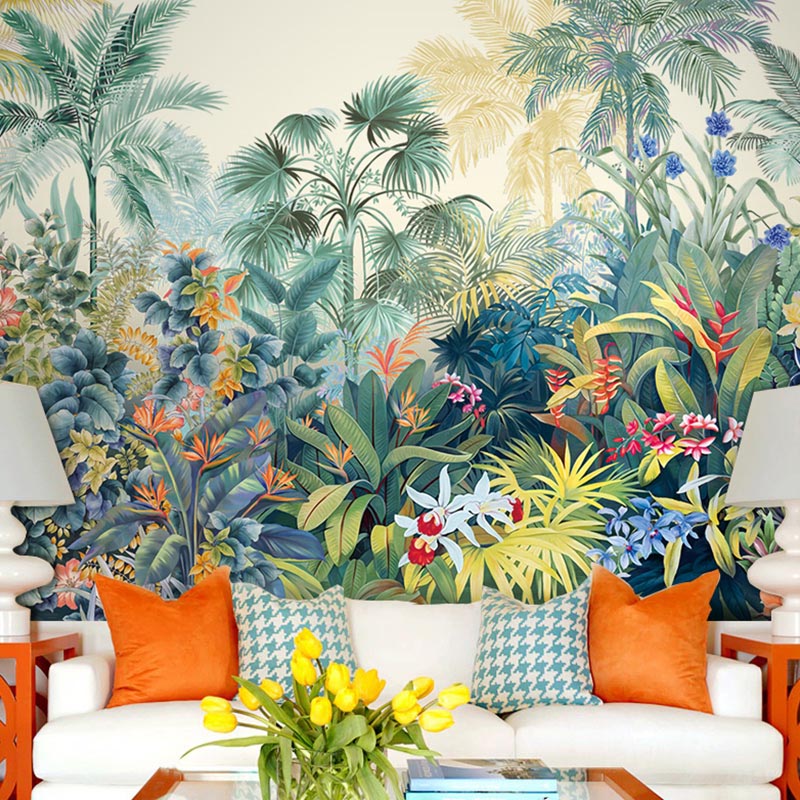 custom-3d-wallpaper-murals-modern-minimalist-flowers-and-birds-tropical-rainforest-wall-paper-background-papel-de-parede-papier-peint