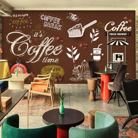 Wall Mural coffee to go