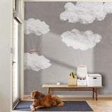 custom-mural-wallpaper-papier-peint-papel-de-parede-wall-decor-ideas-for-wallcovering-Modern-Hand-painted-Children-s-Room-Wallpaper-3D-Sky-Creative-Clouds