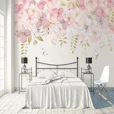 custom-mural-wallpaper-papier-peint-papel-de-parede-wall-decor-ideas-for-bedroom-dining-room-wallcovering-Hand-Painted-Flowers-Wall-Painting-Living-Room-Kids-Bedroom-romantic-pink-flowers