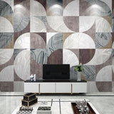 custom-mural-wallpaper-papier-peint-papel-de-parede-wall-decor-ideas-for-bedroom-living-room-dining-room-wallcovering-Nordic-modern-plant-flower-geometric-retro-TV-background