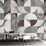 custom-mural-wallpaper-papier-peint-papel-de-parede-wall-decor-ideas-for-bedroom-living-room-dining-room-wallcovering-Nordic-modern-plant-flower-geometric-retro-TV-background