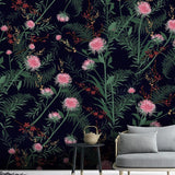 custom-bedroom-wallpaper-wall-art-decor-designs-hand-painted-european-plant-flowers-fresh-photo-mural-papel-de-parede-3d-sala