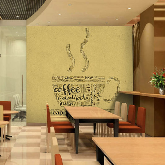 Custom Wallpaper Mural for Cafe Restaurant (㎡)