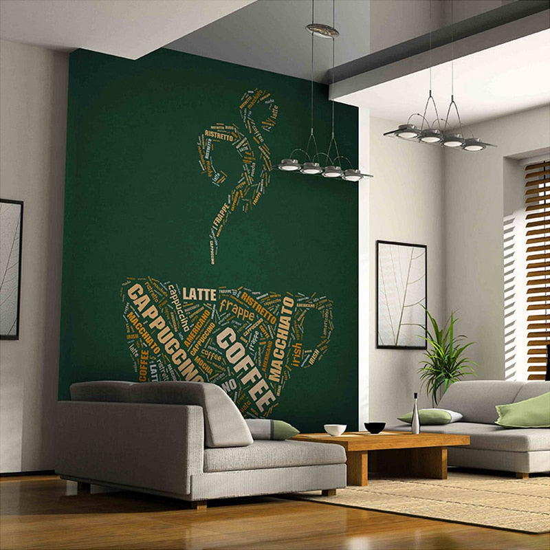 Custom Wallpaper Mural for Cafe Restaurant (㎡)