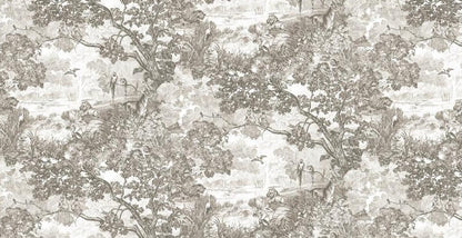 Custom Mural Wallpaper Nordic Jungle Lion Animal (㎡)
