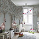 custom-mural-wallpaper-3d-living-room-bedroom-home-decor-wall-painting-papel-de-parede-papier-peint-forest-flamingo