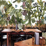 custom-mural-hand-painted-rainforest-parrot-banana-tree-animal-modern-art-wall-painting-wallpapers-for-living-room-restaurant-3d-papier-peint