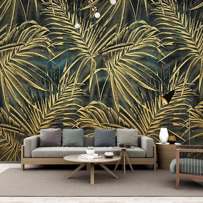 custom-mural-modern-3d-golden-leaf-background-wall-painting-dining-room-living-room-sofa-tv-backdrop-wallpaper-murals-waterproof-papier-peint-self-adhesive