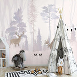 custom-mural-wallpaper-3d-hand-painted-forest-elk-children-s-bedroom-fresco-modern-creative-art-home-decor-papel-de-parede-papier-peint