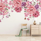 custom-mural-wallpaper-papier-peint-papel-de-parede-wall-decor-ideas-for-bedroom-living-room-dining-room-wallcovering-floral-Rose-Flowers-Oil-Painting