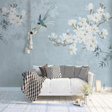 custom-mural-wallpaper-papier-peint-papel-de-parede-wall-decor-ideas-for-wallcovering-Self-Adhesive-Chinese-Style-Magnolia-Flower-And-Bird