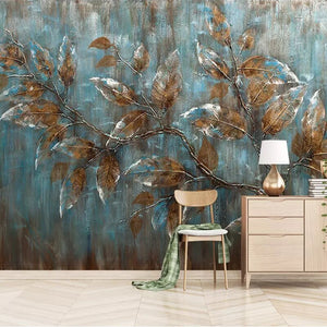 custom-mural-wallpaper-for-bedroom-european-style-oil-painting-tree-leaves-art-background-wall-living-room-decoration-painting-vintage-papier-peint