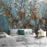 custom-mural-wallpaper-for-bedroom-european-style-oil-painting-tree-leaves-art-background-wall-living-room-decoration-painting-vintage-papier-peint