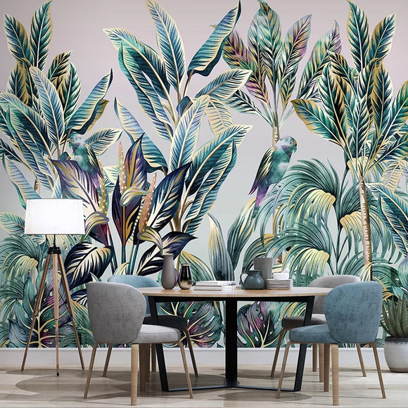 custom-mural-wallpaper-for-bedroom-walls-3d-hand-painted-coconut-tree-banana-leaf-bird-photo-wall-papers-home-decor-living-room-papier-peint