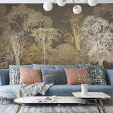 custom-mural-wallpaper-papier-peint-papel-de-parede-wall-decor-ideas-for-bedroom-living-room-dining-room-wallcovering-Modern-Minimalist-3D-Relief-Line-Woods-Forest