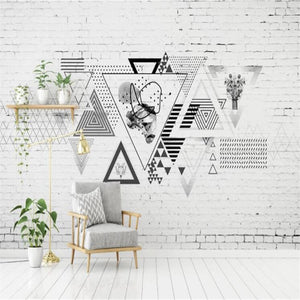 custom-mural-wallpaper-papier-peint-papel-de-parede-wall-decor-ideas-for-bedroom-living-room-dining-room-wallcovering-Modern-Minimalist-Personality-Geometric-Square-Brick-Background-Wall-Painting